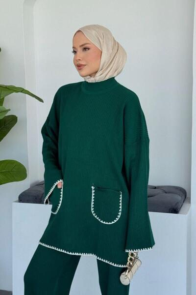 Şulemoda Giyim Σετ πλεκτά Emerald Dudu