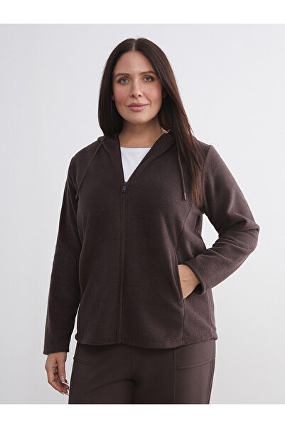 LC Waikiki Hooded Women's Zippered Sweatshirt