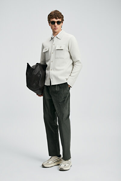 Lufian Igor Men's Cardigan Stone