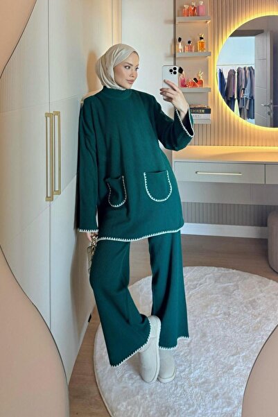 Şulemoda Giyim Σετ πλεκτά Emerald Dudu