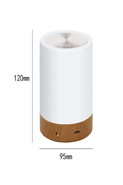 COOYA Night Light, Bedroom Color Changing LED Touch Light Portable With Rechargeable and Dimmable
