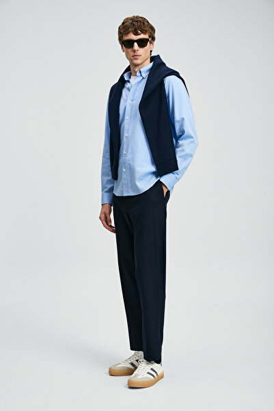 Lufian Sterno Smart Men's Chino Pants Slim Fit Navy Blue