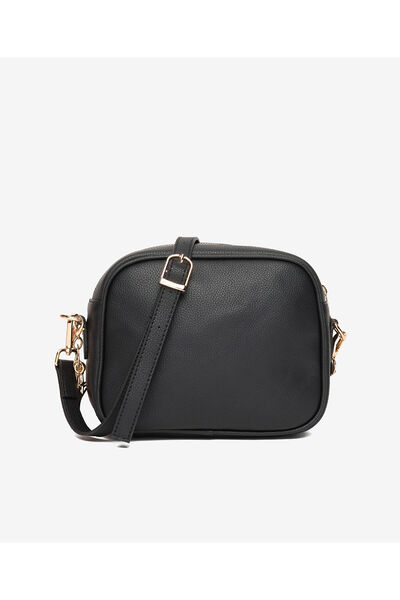 Greyder Kadın Siyah Hakiki Deri Çapraz Çanta 5K2CN69757