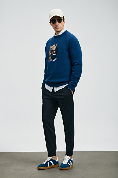 Lufian Pıto Jogger Pantolon Slim Fit Lacivert