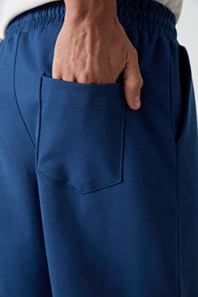 AIR JONES Parlament Pamuklu Kalın Yumuşak Dokulu Comfort Fit Basic Erkek Şort - 81274