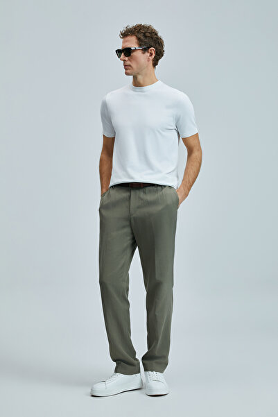 Lufian Ανδρικό πουλόβερ Tıno Modal Mixed Off-White