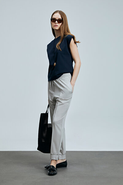 Lufian Erote Γυναικείο βαμβακερό T-Shirt Navy Blue