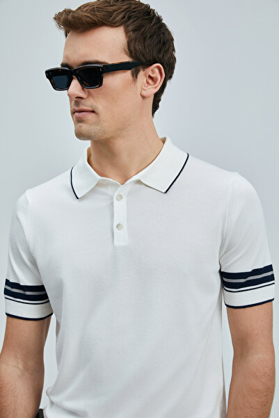 Lufian Ανδρικό πουλόβερ Noah Modal Off White