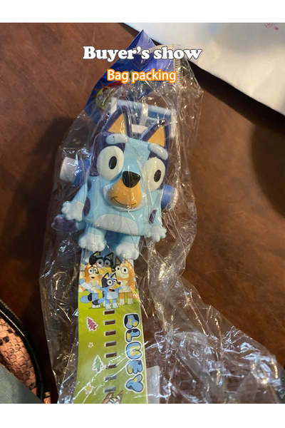 Choice 1 ساعة لعبة أنمي بلوي وبينجو 24 نمطًا من صور شخصيات الرسوم المتحركة ساعة عرض رقمية إلكترونية.