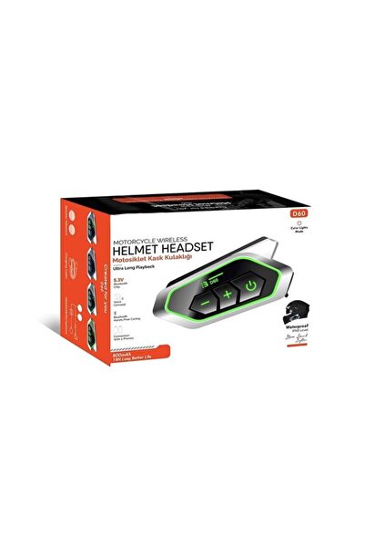 DEANB IPX8 Su Geçirmez RGB BT5.3 Motosiklet Kask Kulaklığı – Yüksek Ses & İnterkom