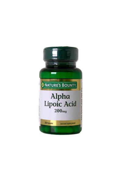 Nature's Bounty Alpha Lipoic Acid 200 mg 30 Kapsül