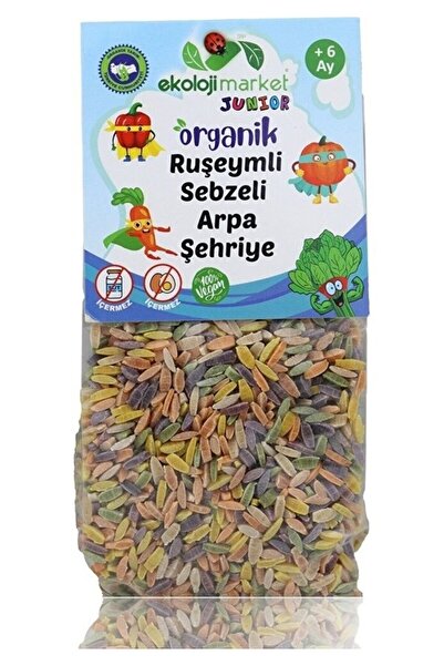 Ekoloji Market Organik Ruşeymli Sebzeli Arpa Şehriye250gr