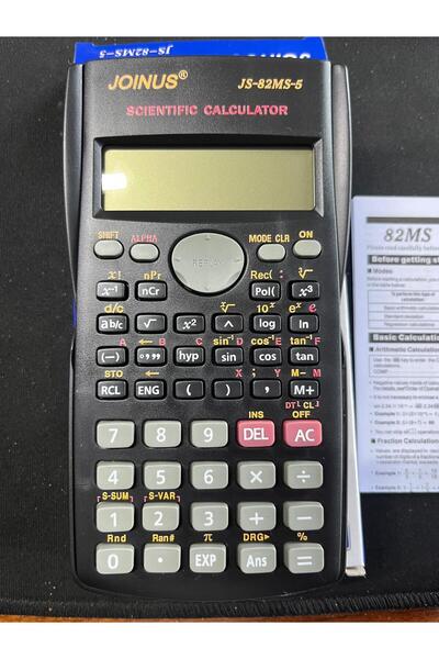 sgeteknoloji JOİNUS 240 FONKSİYONLU DİJİTAL BİLİMSEL HESAP MAKİNESİ JS-82MS-5