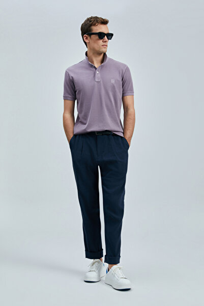 Lufian Vernon Smart Men's Polo T-Shirt Purple