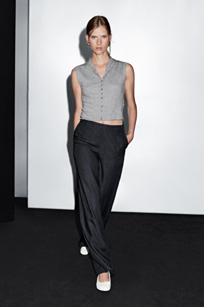 Massimo Dutti Fıçı kesim kot