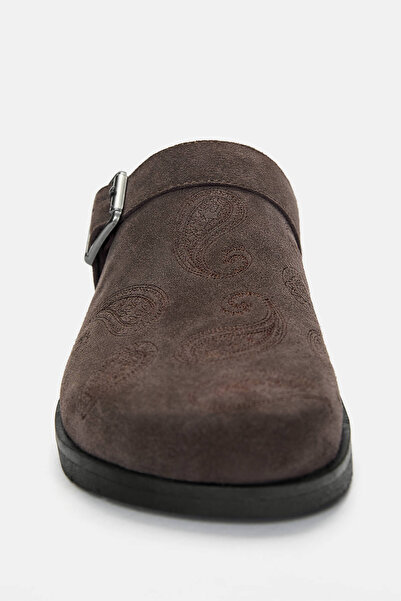 Pull & Bear Tokalı deri sabo