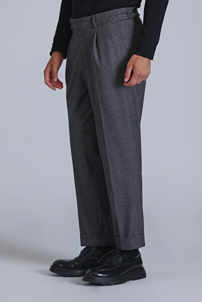 Lufian Stell Spor Erkek Chino Pantolon Slim Fit Gri