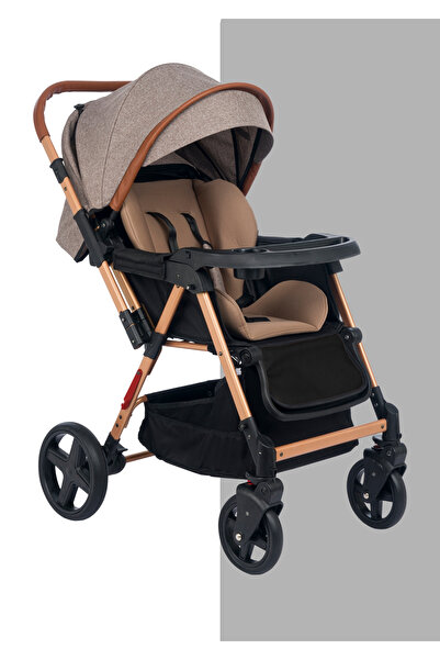 BEBEGOLD Trendy Çift Yönlü Bebek Arabası