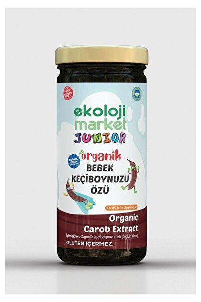 Ekoloji Market Organik Keçiboynuzu Özü Glutensiz Soğuk Pres 290 gr (GLUTEN FREE)