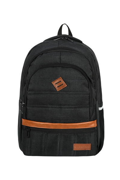 barberri Backpack 45x30x16Cm Yüksek Kalite Kalem Bölmeli Astarlı Çift Suluklu Notebook Bölmeli Sırt Çantası