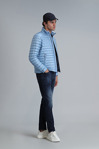Lufian Isac Smart Jean Erkek Pantolon Slim Fit Mavi