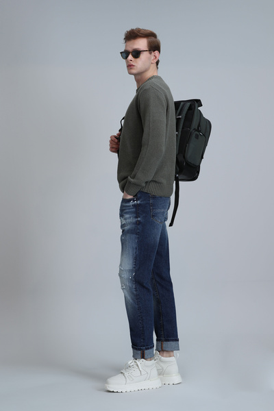 Lufian Danmar Smart Jean - Ανδρικό Slim Fit Μπλε παντελόνι