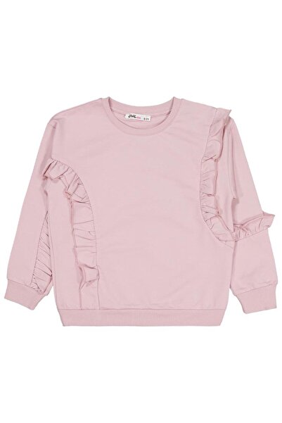 Civil Girls Dukserica sa volanima za 6-9 godina - roza 6-7 godina