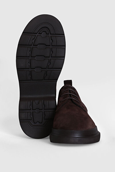 Lufian Bruce Erkek Deri Ayakkabı Kahverengi