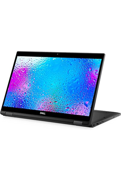 Dell Refurbished Latitude 7390 2-in-1 Laptop, 13.3" Touchscreen, Core i5, 8th Gen, 256GB SSD, Black