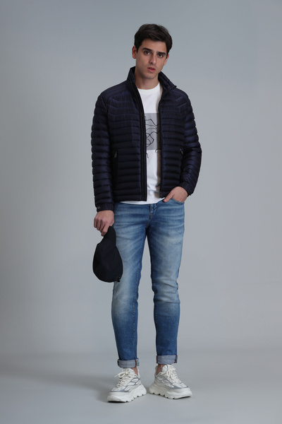 Lufian Tomy Smart Jean Erkek Pantolon Slim Fit Mavi