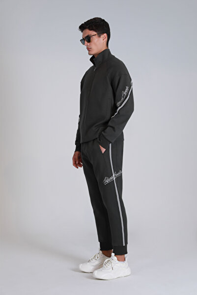 Lufian Μπλούζα Dera Sweatshirt Σκούρο Πράσινο