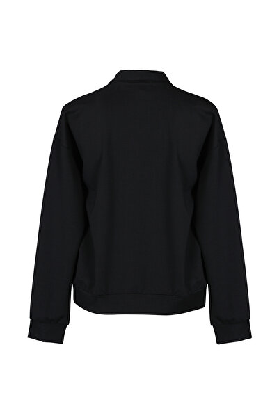 Lufian Γυναικείο πλεκτό φούτερ Galeria Black