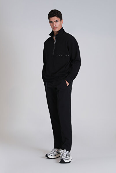 Lufian Howe Ανδρικό φούτερ μαύρο