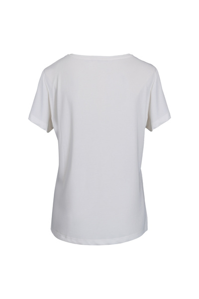 Lufian Ecru Γυναικείο T-Shirt - Ufızı