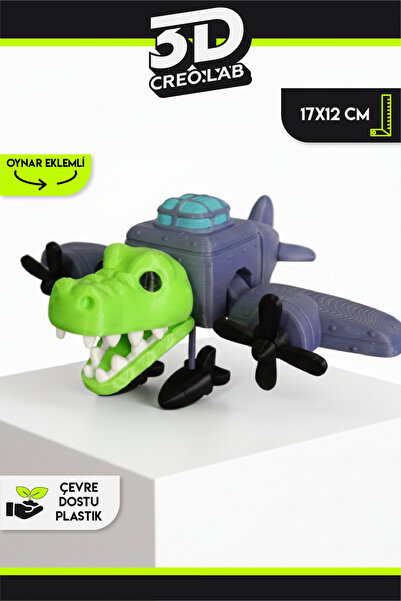 3Dcreo.lab Bombardino Crocodilo Brainrot Figür