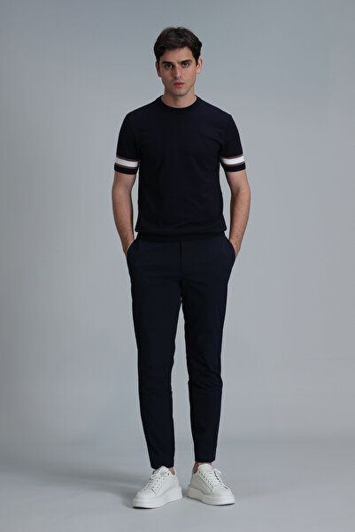 Lufian Sea Smart Erkek Chino Pantolon Slim Fit Lacivert