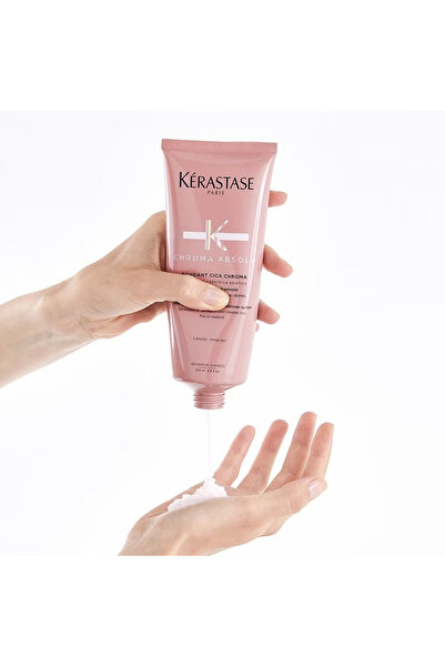 Kerastase Balsam pentru par vopsit, Kerastase, Chroma Absolu Fondant Cica Chroma, 200ml