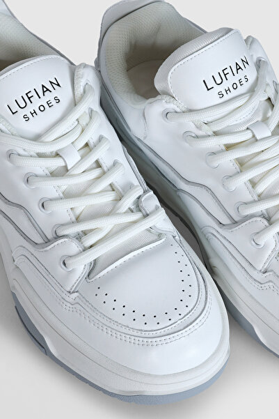 Lufian Mark Erkek Sneaker Ayakkabı Beyaz