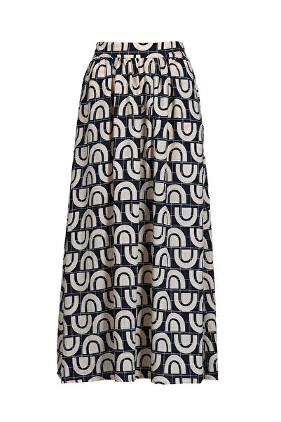 Lufian Corso Kadın Etek Lacivert