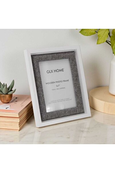 ÇEÇEN HOME Single Decorative Wooden Picture Frame Case with Glass Front (13cm X 18cm)