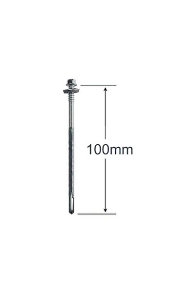 OEM SET 50 buc. Șuruburi pentru panouri sandwich 6,3/5,5×100 mm zincate