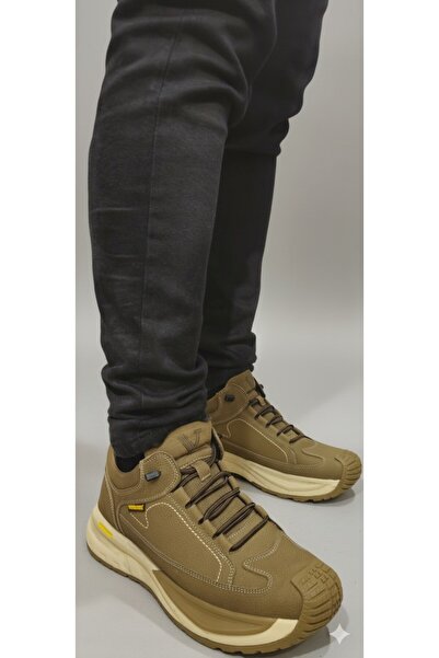 Voyager Чоловічі черевики з коротким горлом, з гумовою шнурівкою, з натуральної шкіри M440