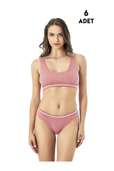 KOTA 4511 Camisole Bikini Padded Bustier Set 6 Pieces