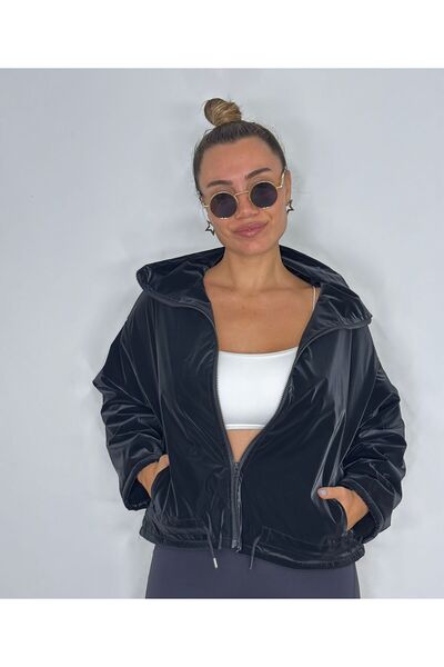 HT Boutique SİYAH KISA MONT