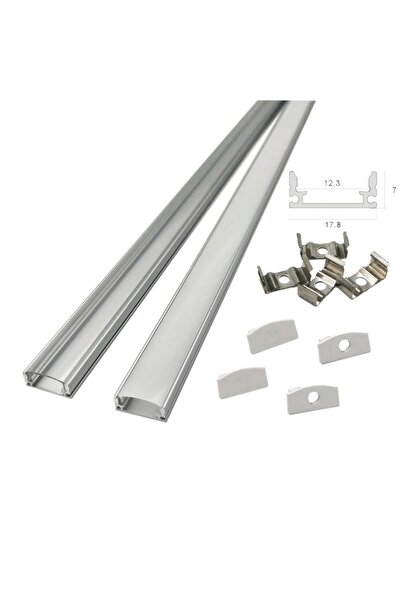 Bolsat BAR LED KANALI ALİMİNYUM 1 METRE 5 ADET