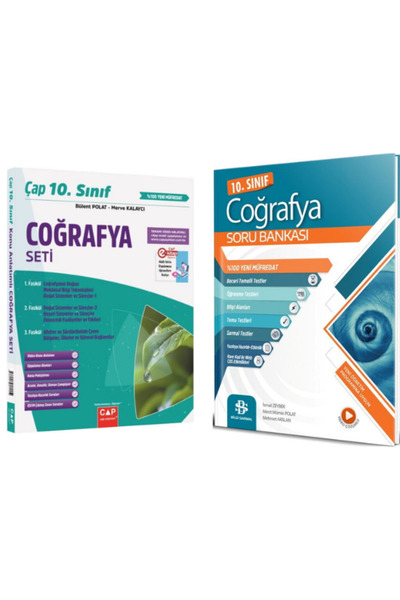 Çap Yayınları ÇAP YAYINLARI- BİLGİ SARMAL YAYINLARI 10. SINIF COĞRAFYA FASİKÜ...