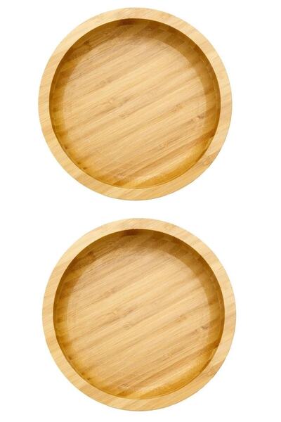 Atlas Mutfak Round Bamboo Medium Size Multi-Purpose Bowl, Bamboo Snack Bowl, ...