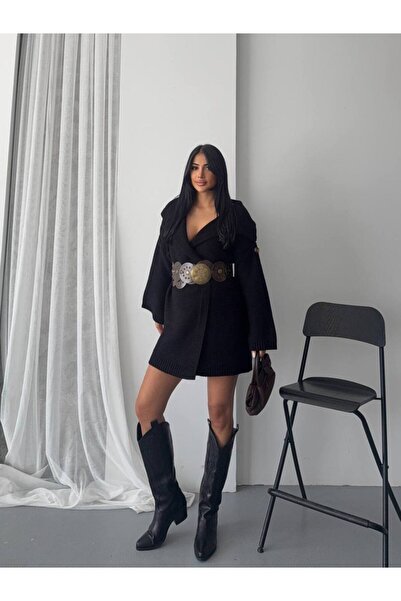 FRİYA معطف كارديجان محبوك للنساء