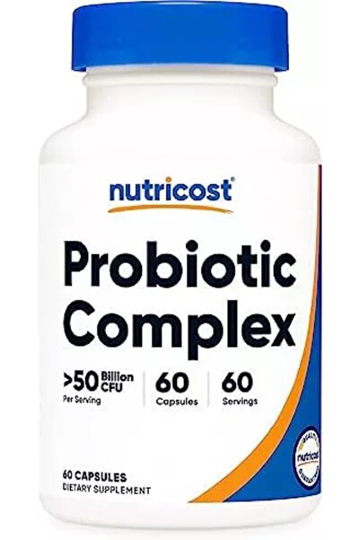 Nutricost Probiotic Complex - 50 Billion CFU, 60 Vegetarian Capsules