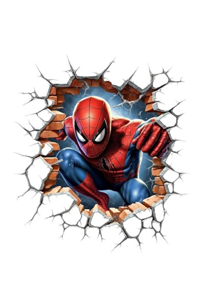 autostickere Autocolant supereroi - Spiderman Marvel Avengers, bordură albă, ...